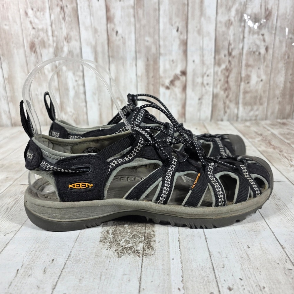 KEEN Women's Black Outdoor Sandals - Sporty Closed-Toe Hiking Sandal